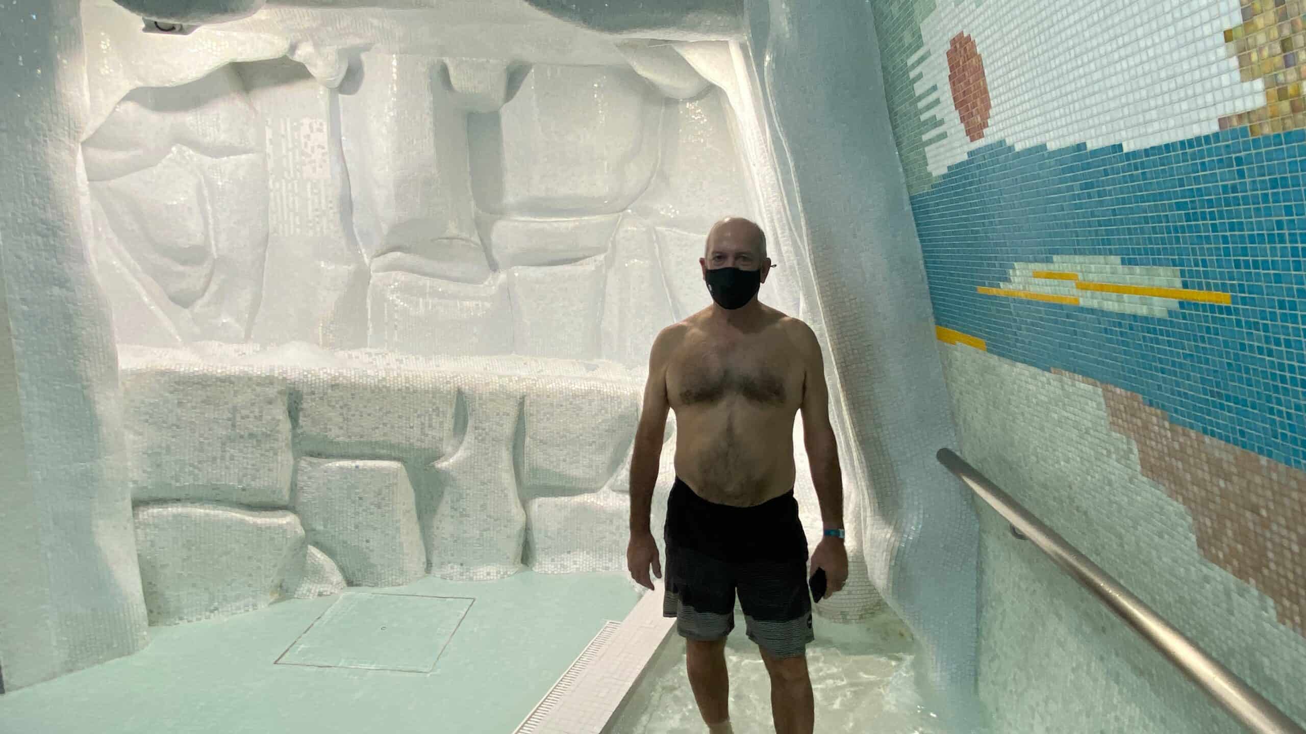 Icelandic ice bath
