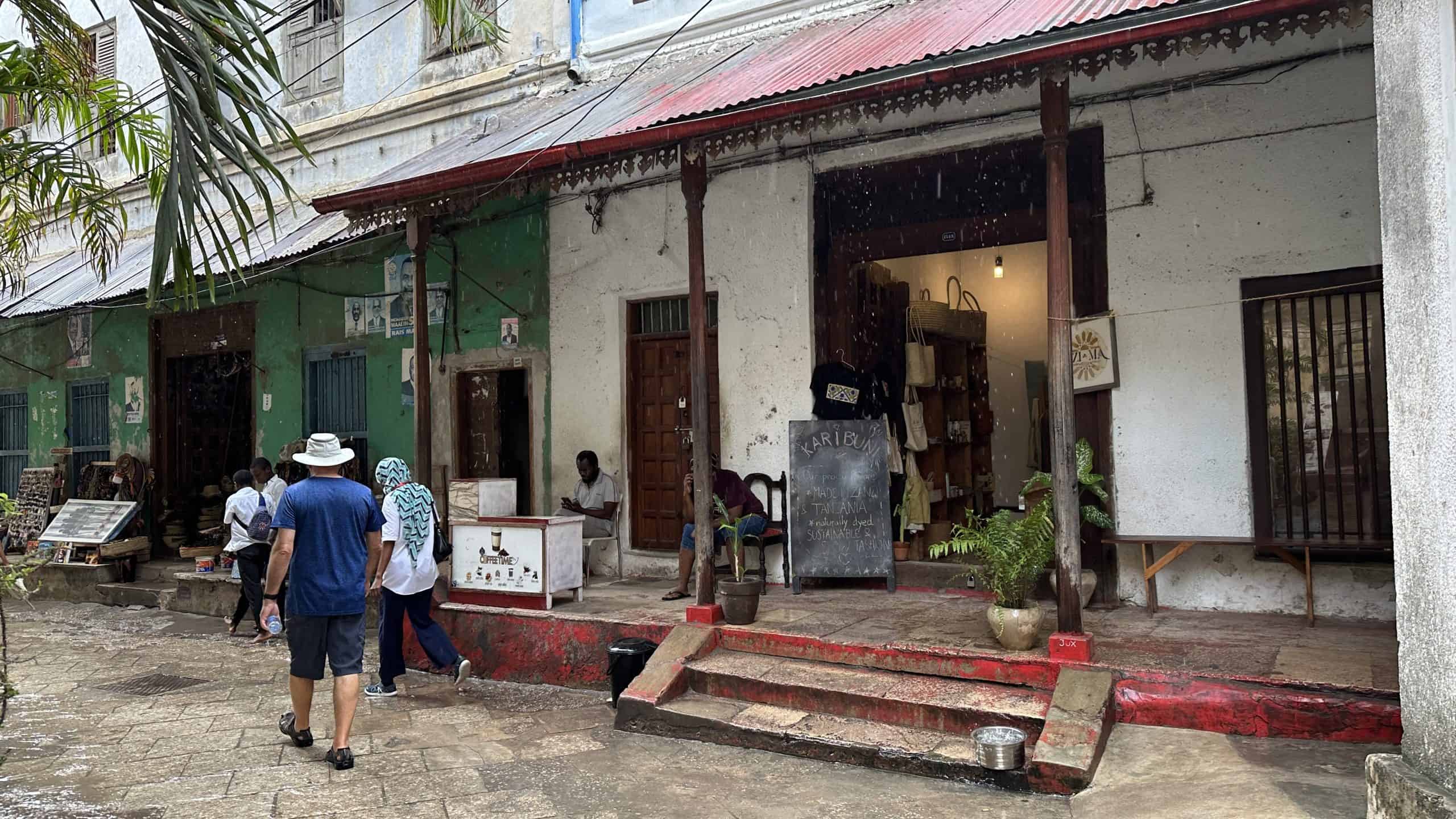 Storefront in Stone Town