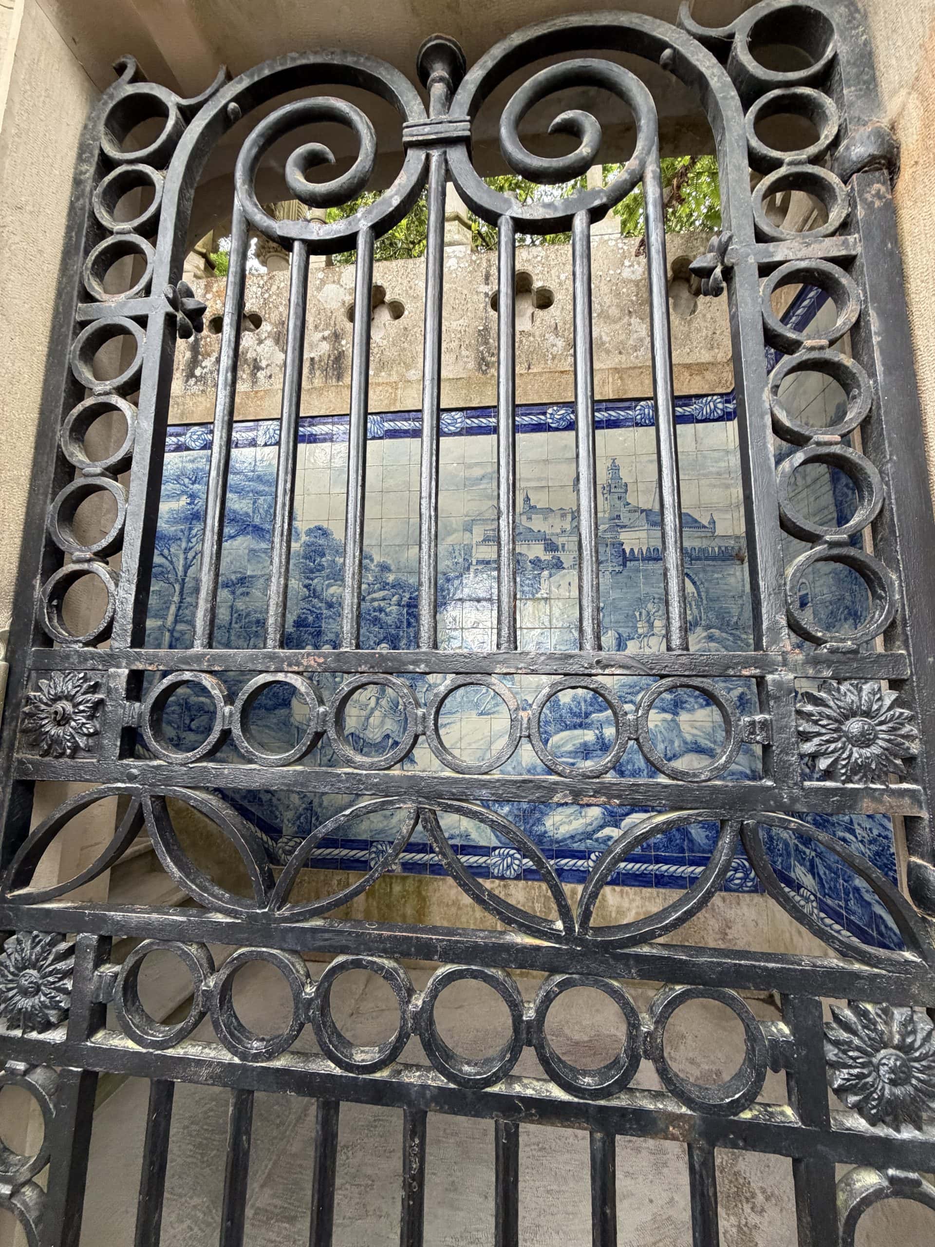 Lovely painted tiles