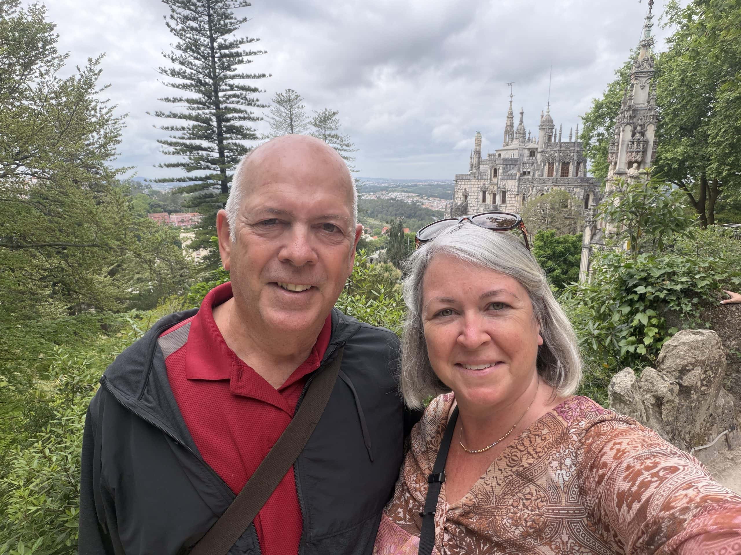 Sintra in One Day - our selfie